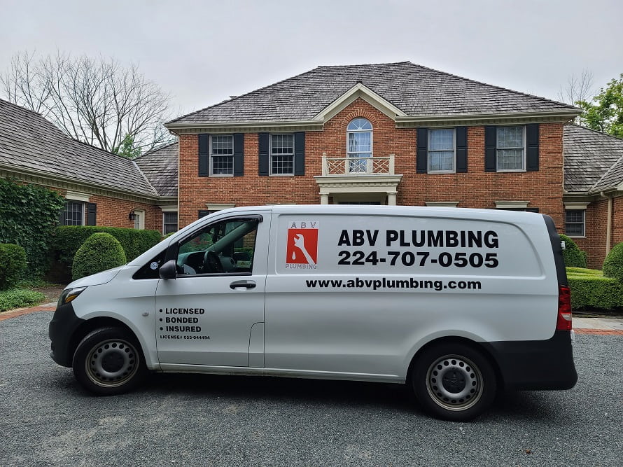 Arlington Heights Plumbing Service Car